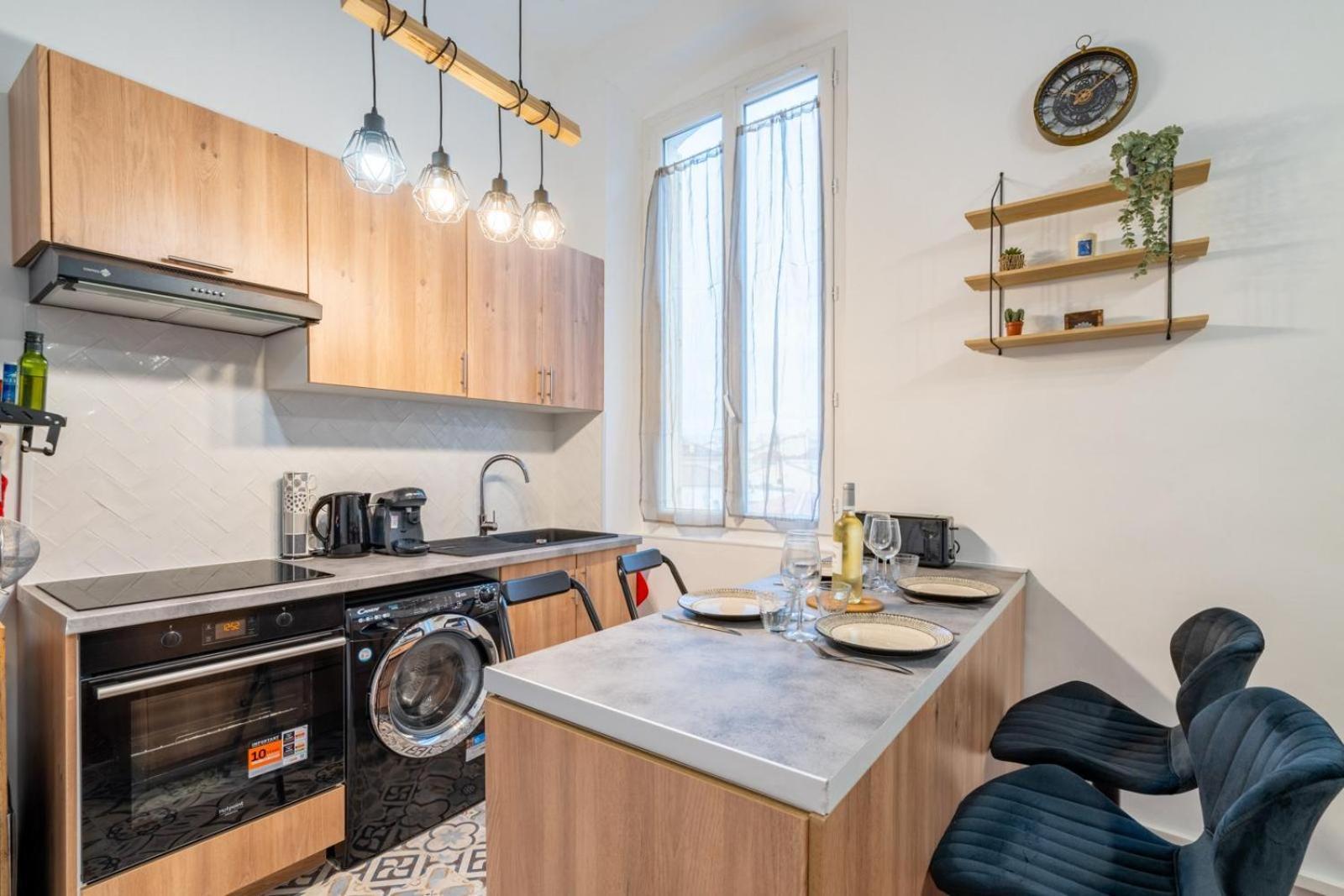 Charmant T2 Au Coeur Du Panier Marseille Extérieur photo