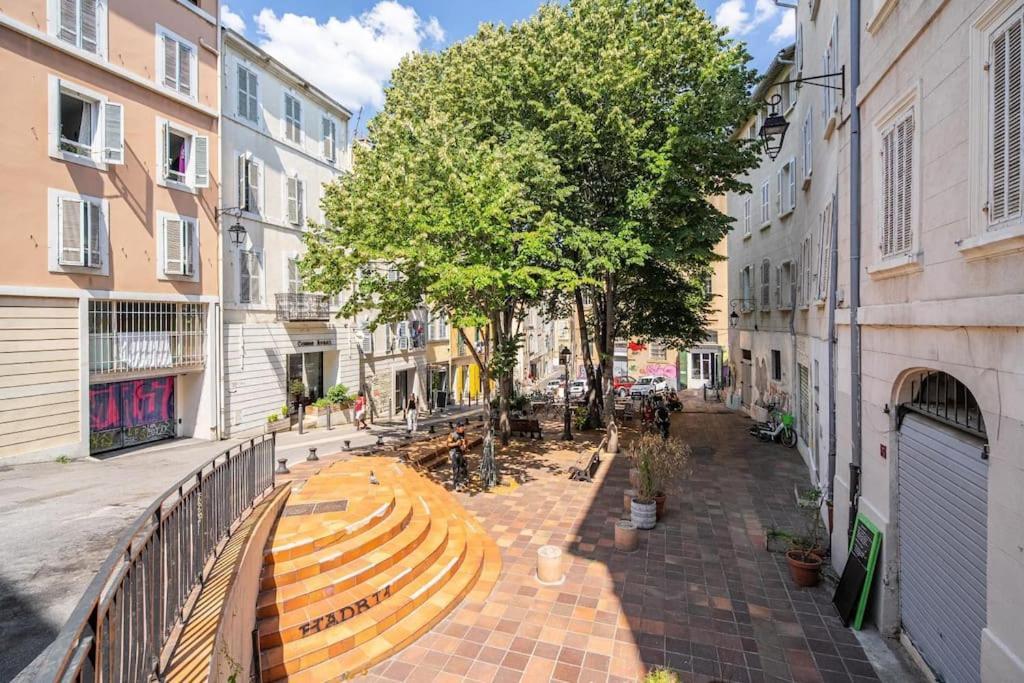 Charmant T2 Au Coeur Du Panier Marseille Extérieur photo