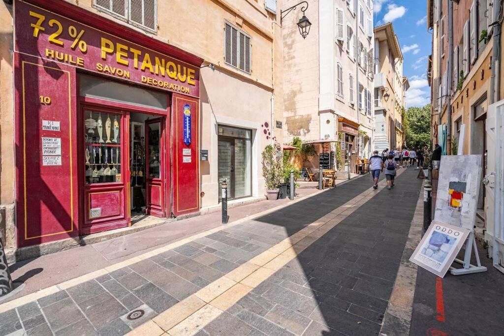 Charmant T2 Au Coeur Du Panier Marseille Extérieur photo